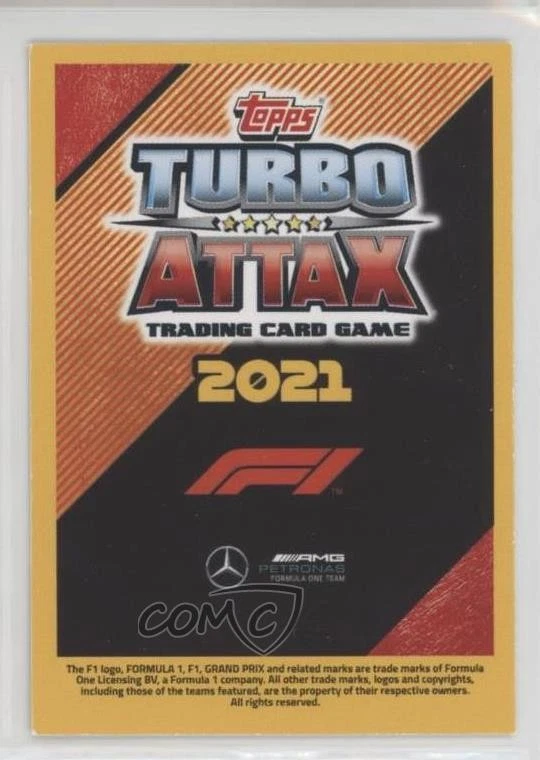 2021 Topps F1 Turbo Attax Supreme Skill Lewis Hamilton #247 - Image 2 of 2