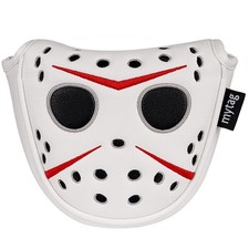 Golf Club Head Covers Mallet Putter Cover Hockey Goalie Mask Strong Magnetic ...