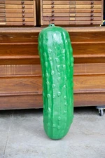 Vintage 1960's Heinz Dill Pickle Advertising Sign Grocery Store Display 40"