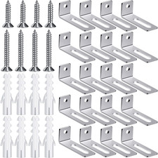20 Set Whiteboard Brackets Whiteboard Installation Hardware Kit Mounting Wall Ha