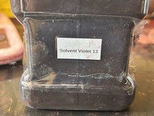 Bottle of Solvent Violet 13 Dye Powder 186 Grams For Colored Smoke and Resins