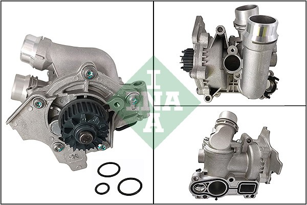538 0967 10 INA Water Pump, Engine Cooling for Audi, Seat, Skoda, VW