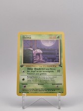 Pokémon Karte Sleima 48/62 Fossil Set Deutsch Pokemon Vintage 1st Edition EXC