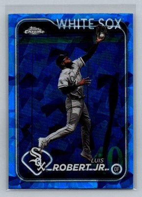 2024 Topps Chrome Sapphire Luis Robert Jr. Chicago White Sox | eBay