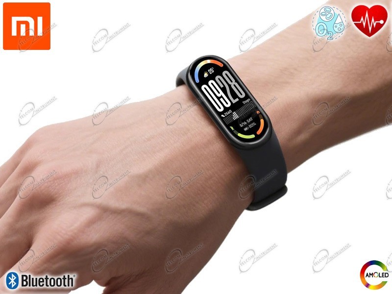 Xiaomi Smartband 10 Orologio da Polso Smartwatch Fitness Sport Tracker Nero