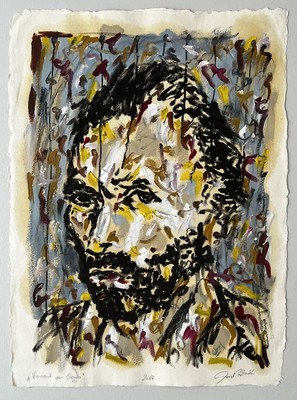 Neo-Expressionismus  Kunst  Unikat  Malerei Ölfarben  Porträt Vincent van Gogh