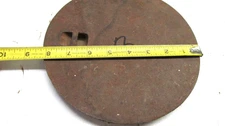 Old Cast Iron Wood  Stove Lid Cover  Burner Plate  Lot B