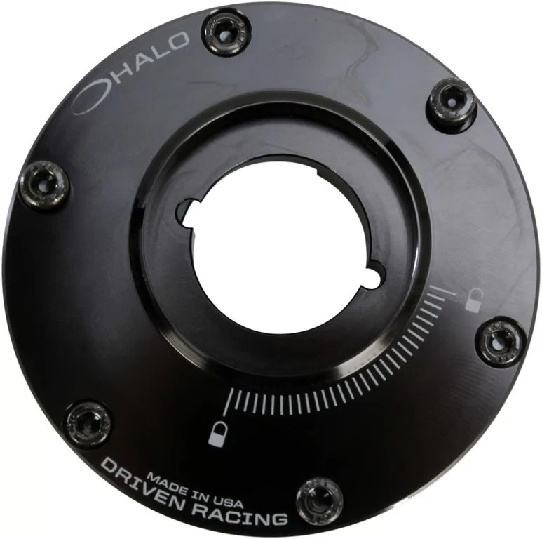 Base de tapa de combustible Driven Racing Halo TRIUMPH Daytona 675 Street Triple 675 etc. Foto 3 de 4