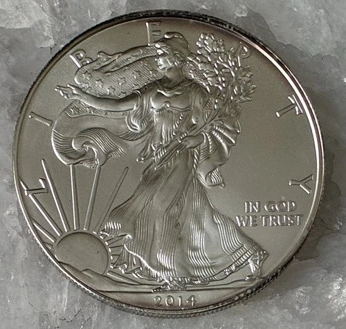 2014 American Silver Eagle 1 oz .999 Fine Silver Dollar Uncirculated Bullion
