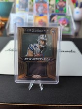 2023 Certified-New Generation Jerseys Luke Schoonmaker Mirror Bronze/349 MEM, RC