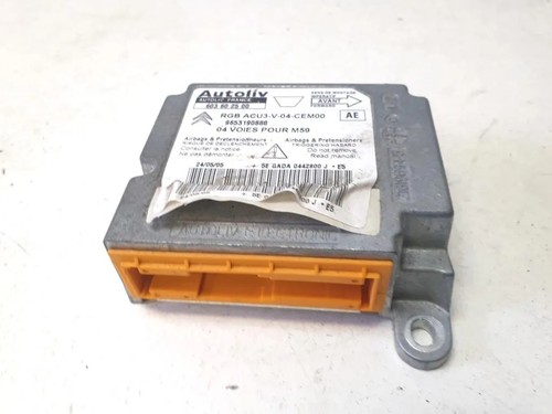 PEUGEOT PARTNER Furgon 5 Airbag-Steuergerät 603602500  9653190880 2005 29795255