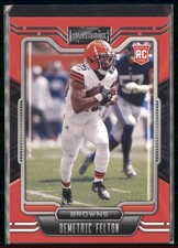 2021 Panini Playbook - Rookie Demetric Felton #194 (RC)