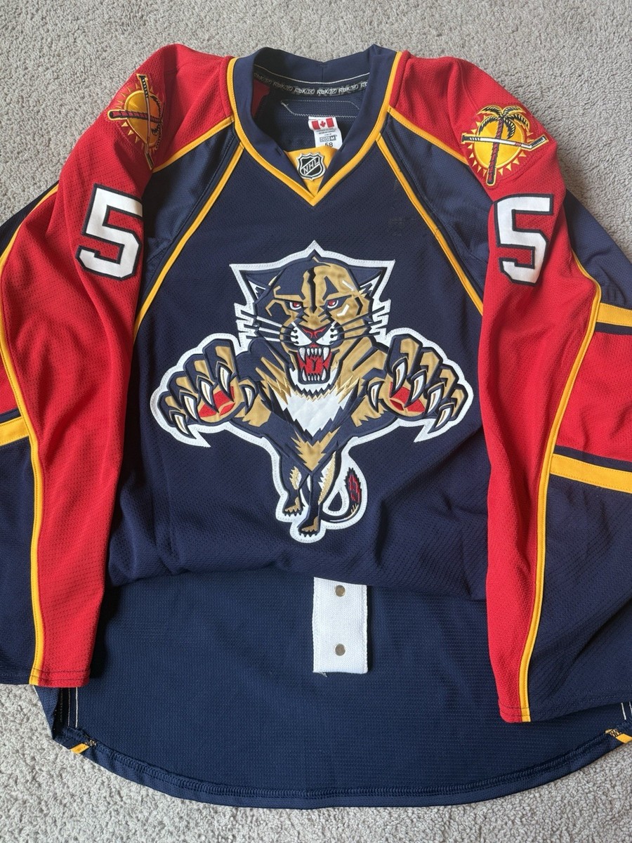 Game Worn Bryan Allen Florida Panthers 2008 Reebok Authentic