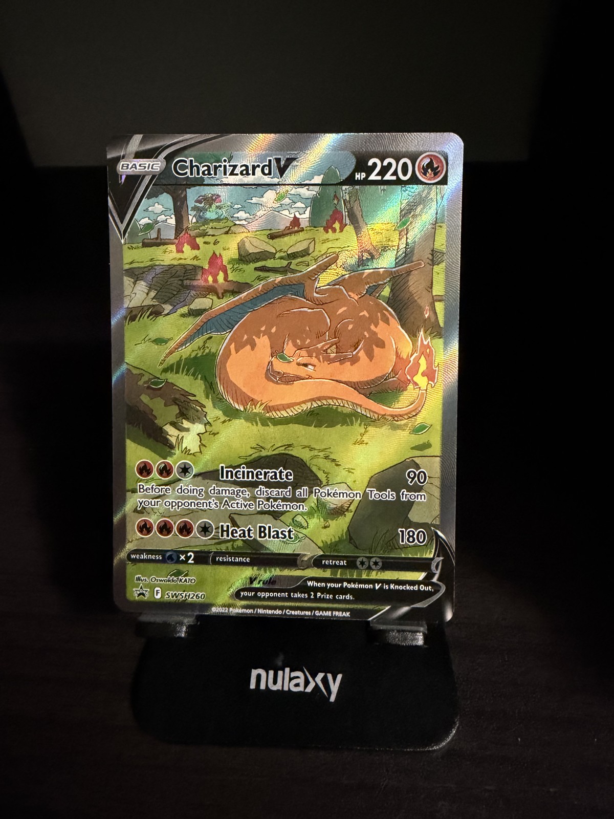 Charizard V 260 Sword & Shield Promo