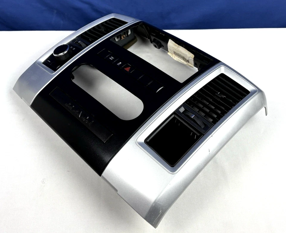 Dodge Ram 1500 2500 2009 2010 2011 2012 tablero central radio embellecedor bisel panel OEM Foto 4 de 4