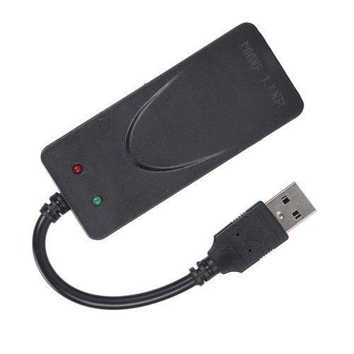 Dual RJ11 USB 56K Fax Modem with Caller ID for Windows & LINUX PCs - Picture 4 of 16