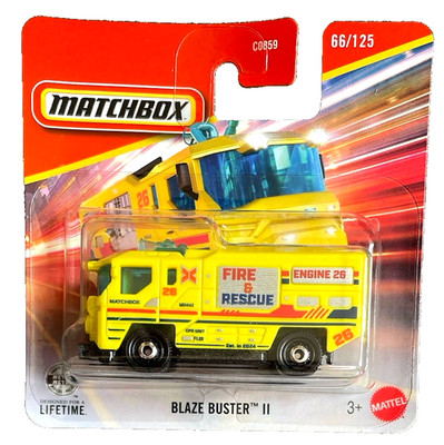 Matchbox Blaze Buster 2 66/125 2026 1:64 Modellauto Kinder Spielzeug Fire Rescue