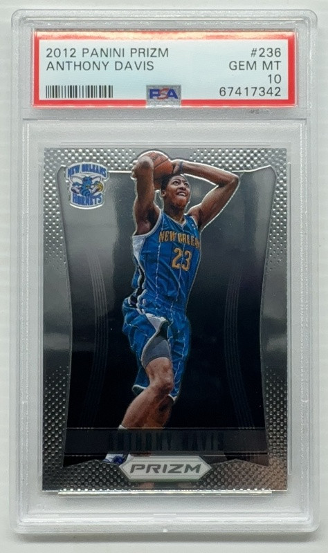 PSA10❗️ ANTHONY DAVIS RC PRIZM LOW POP.