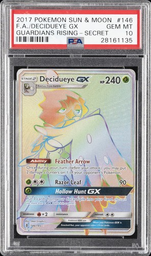 Decidueye-GX graded PSA 10 for sale on eBay