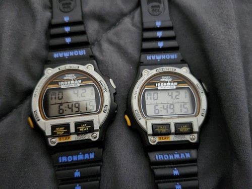 (2) Timex Ironman Triathalon 737-A new straps and batteries