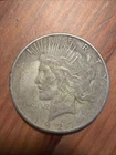 1927-S PEACE SILVER DOLLAR~
