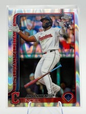 Jhonkensy Noel 2025 Topps Chrome Raywave Refractors Rookie RC Guardians