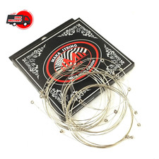 20-Pack Single Electric Guitar Strings Bulk .011 High E Medium 11 Gauge, Package