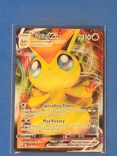 Pokemon Victini VMAX 022/163 Ultra Rare Holo Sword & Shield Battle Styles