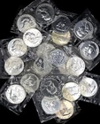 "Roll" (20) 1961 Proof Franklin Halfs, Gem or Finer in Original Cellophane Wrap