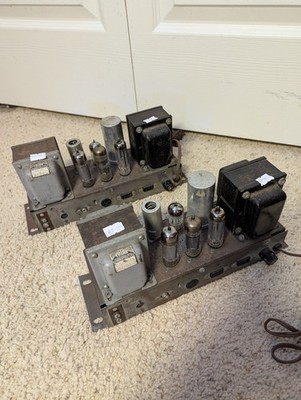 Ampex 6973 Tube Amplifiers - Working Pair -