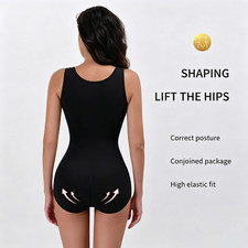 Women's Tummy Control Bodysuit Shapewear, Waist Trainer, Butt Lifter, Seamless C