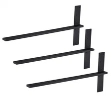 3 Pack Heavy Duty Shelf Brackets Floating Shelf BracketsT-Shaped Wall Shelf Brac