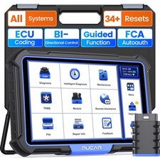 MUCAR VO8 Auto Diagnostic OBD2 Scanner Bidirectional E.CU Coding 34 Service 2026