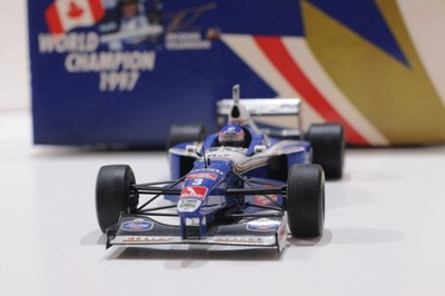 1/43 MINICHAMPS ウィリアムズ ルノー FW19 J.ビルヌーブ MINICHAMPS WILLIAMS RENAULT FW19 WORLD CHAMPION 1997 J. VILLENEUVE