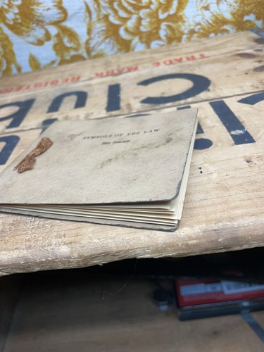 Symbols Of The Law Of The Fire Of The Campfire Girls Book Big Smoke Rare - Picture 8 of 9
