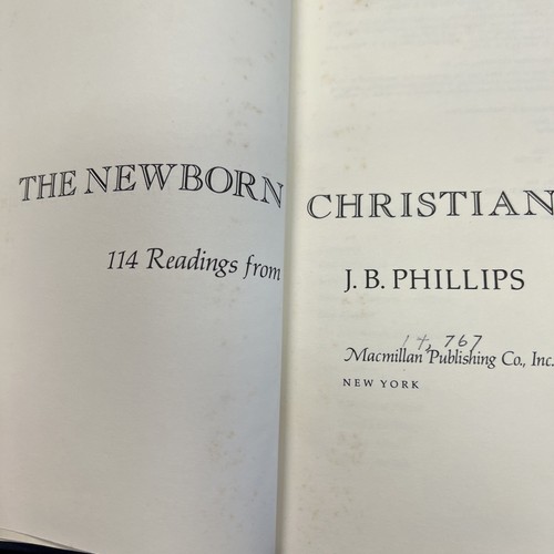 2-1st Ed | J.B. Phillips “God Our Contemporary” 1960, “Newborn Christian 1978 HC - Picture 10 of 14