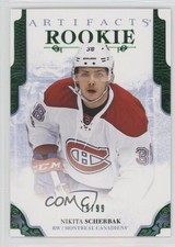 2017-18 Upper Deck Artifacts Rookies Emerald 79/99 Nikita Scherbak #172 6kb