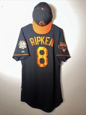 Baltimore Orioles Cal Ripken Jr Authentic Jersey Sz40 medium With 7 3/8 Hat