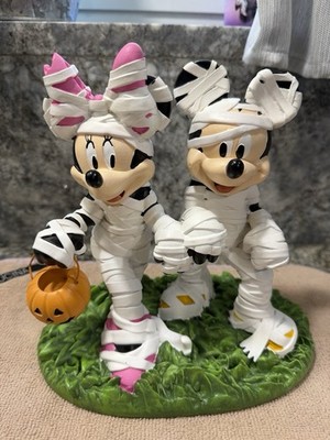 Disney Mickey & Minnie Mouse Mummy Halloween Figurine | NWT