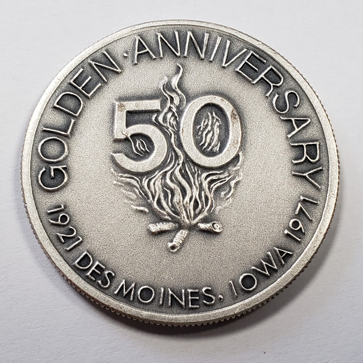 26.8 g .999 Silver 1971 50th National Conference State Parks .86