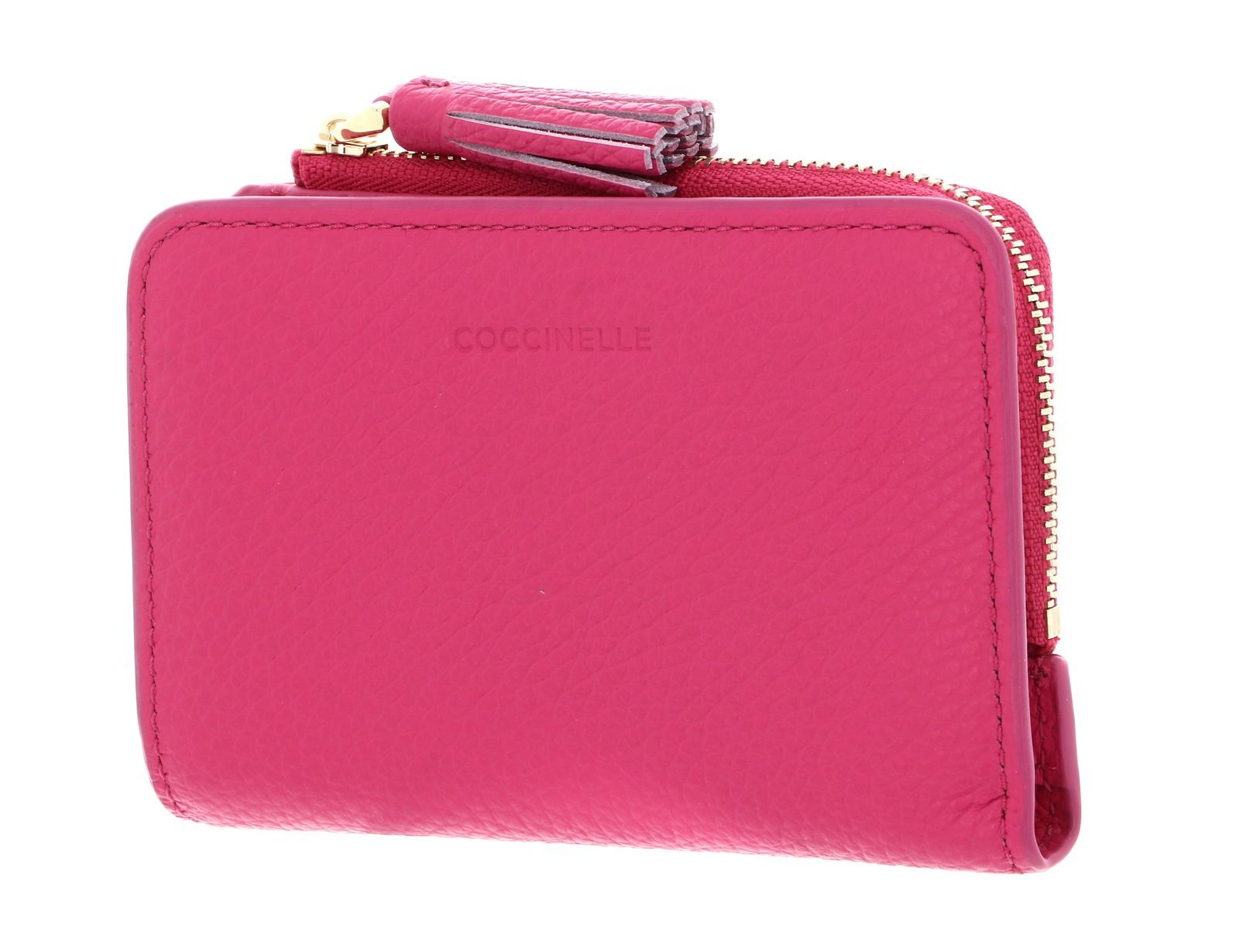 COCCINELLE Tassel Wallet Geldbörse New Fucsia purpur Neu