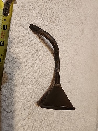 Antique American Primitive copper funnel soldered Folk Art. One Of A Kind. - Picture 7 of 10