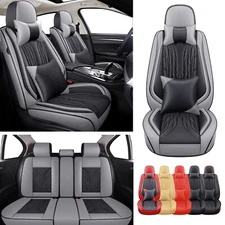 For Honda Accord Civic Car Seat Cover Deluxe Cushion Front Rear Seat Protector