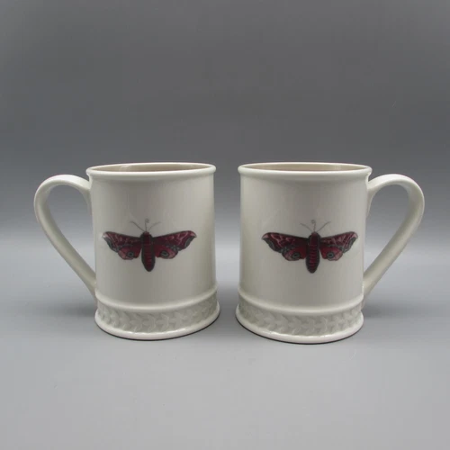 Portmeirion BOTANIC GARDEN HARMONY  16oz Tankard Mugs - Set of Two (Opal) N/O