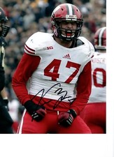 VINCE BIEGEL WISCONSIN BADGERS SIGNED 8X10 PHOTO W/COA #3