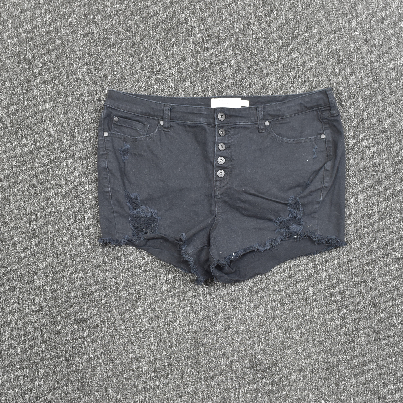 size 18 denim shorts