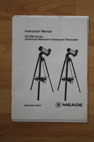 Teleskop Meade (Maksutov-Cassegrain DS-2000 Series)mit viel Zubehör.Top Zustand - Bild 8 von 24