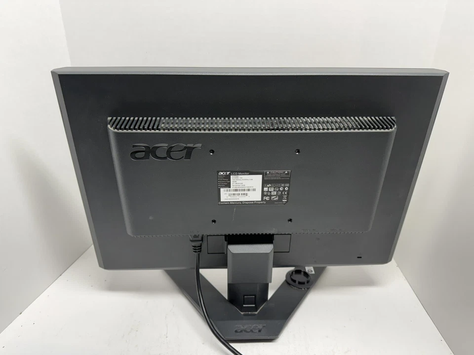 Acer X193W+ LCD Monitor 19" -Tested - Image 2 of 4