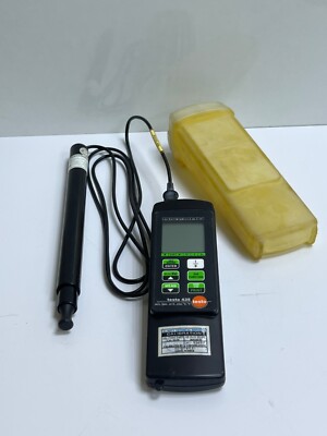 Testo 435 Daten Log Mit Sonde