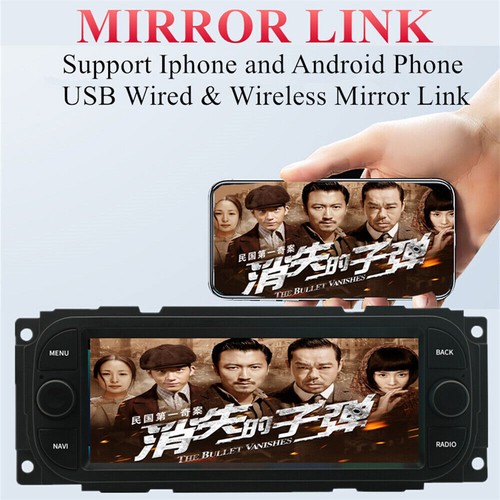 6,8" Android 14 Autoradio GPS Wifi für Chrysler Jeep Dodge 1998-2010 mit Carplay - Bild 15 von 24